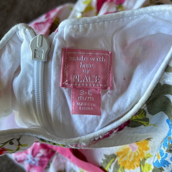 Children’s Place summer floral infant dress - Picture 7 of 7